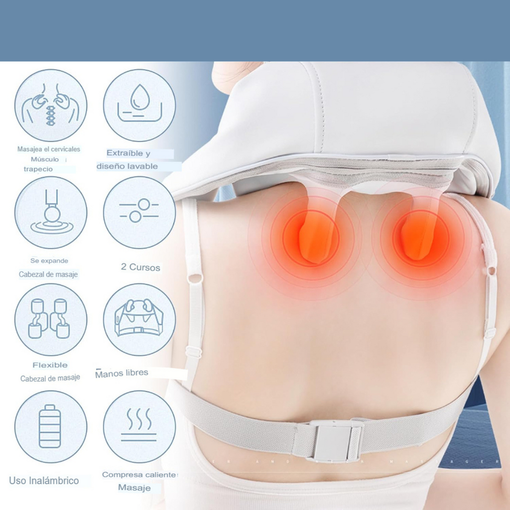 Cojín de Masaje Cervical Premium
